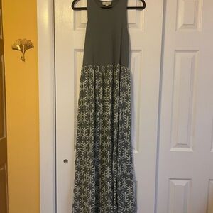 Loft Sleeveless Maxi Dress